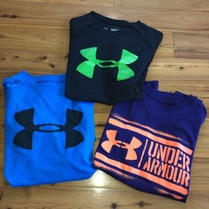 Boys under armor shirts